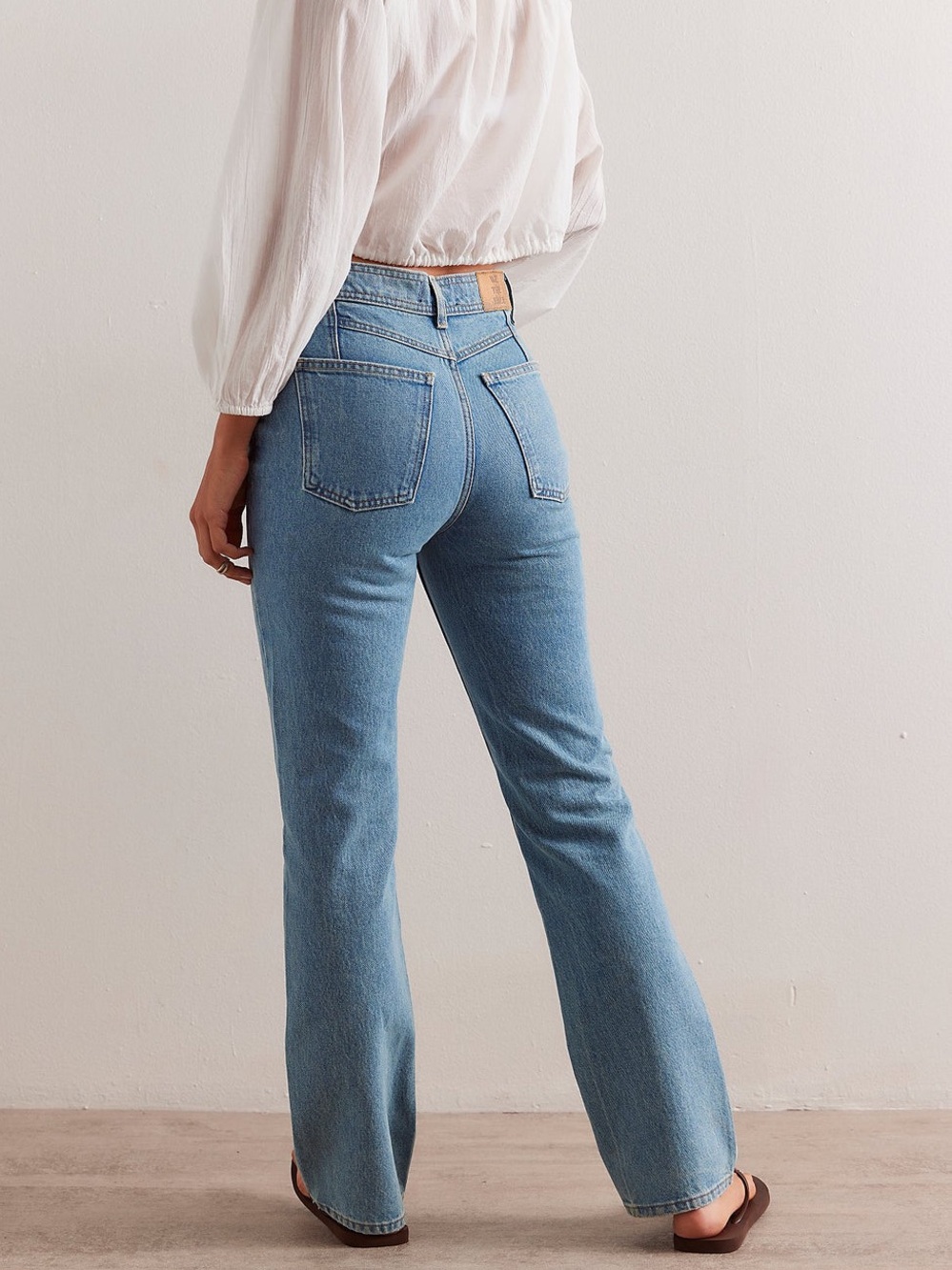 Free People Women's Xena Slim Straight Jeans Size 29
